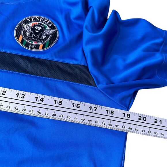 Nike Venezia FC Jersey Training Shirt Mens Medium Blue Soccer Kit 2016 2017 - Picture 9 of 11